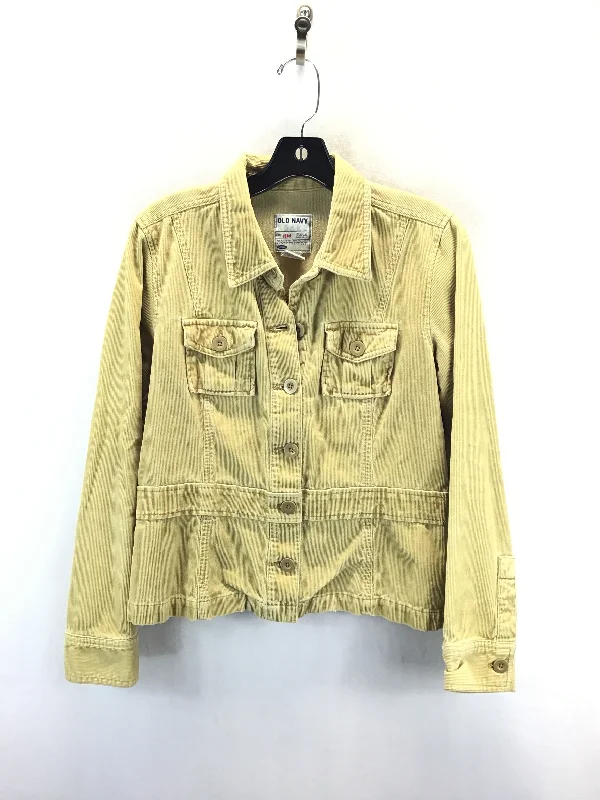 Jacket By Old Navy In Yellow, Size: M