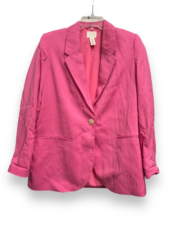 Blazer By H&m In Pink, Size: S