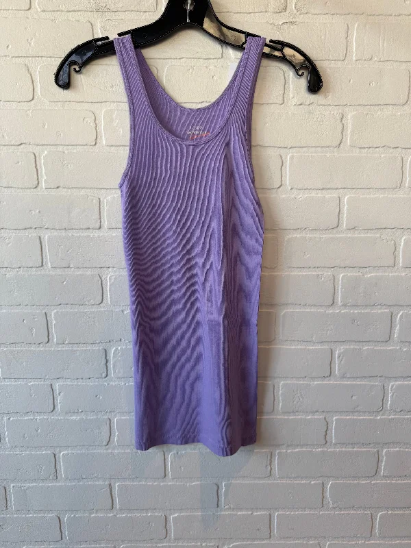 Top Sleeveless Basic By J. Crew In Purple, Size: S