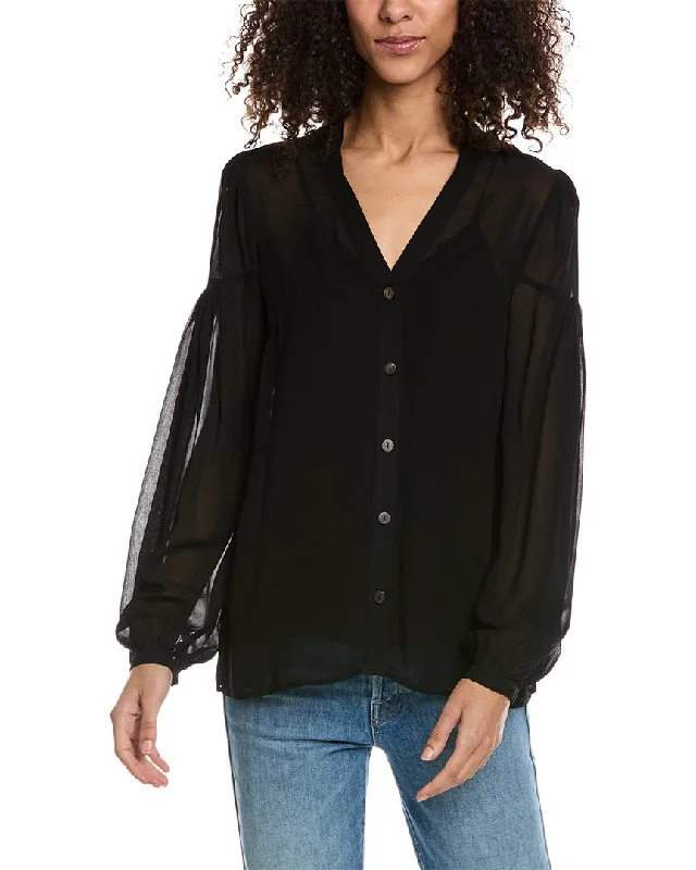 Boutique Styles The Kooples Sheer Blouse