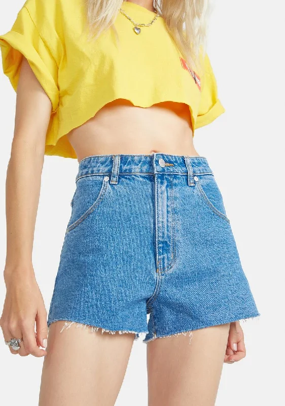 Bid Farewell To The Old Season Cindy Blue Dusters Denim Shorts