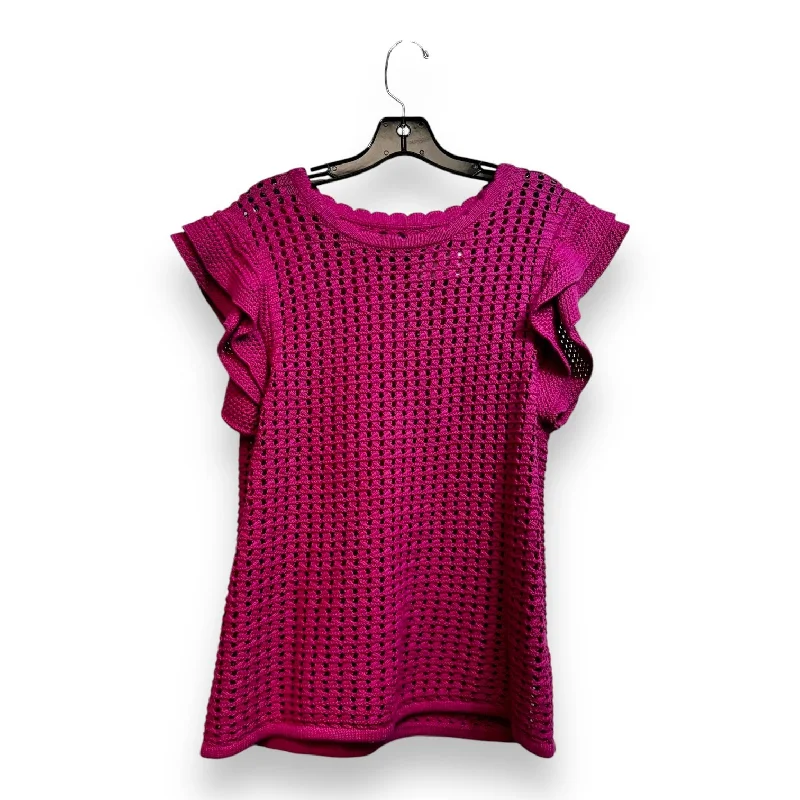 Top Sleeveless By Gap In Pink, Size: M