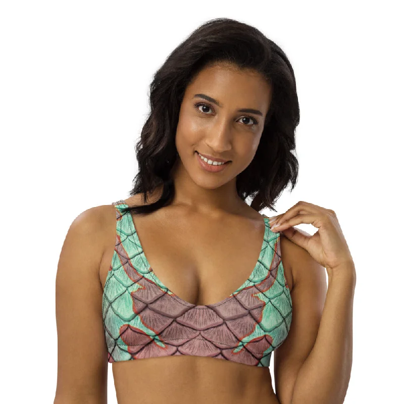 Chic Styles The Nautilus Recycled Padded Bikini Top