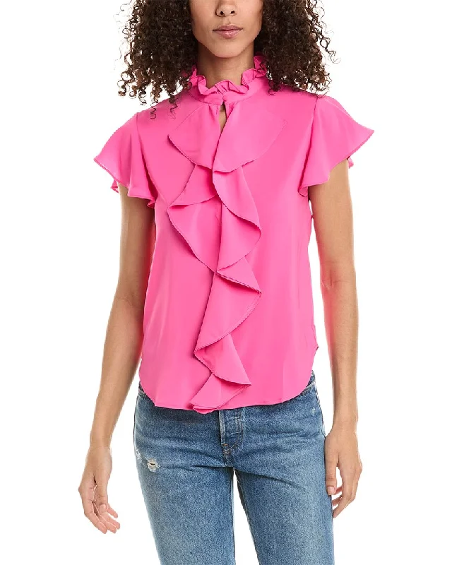 Evening Looks Stella + Lorenzo Ruffle Blouse