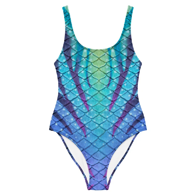 Laid-Back Elegance Navi Nightfall One-Piece Swimsuit