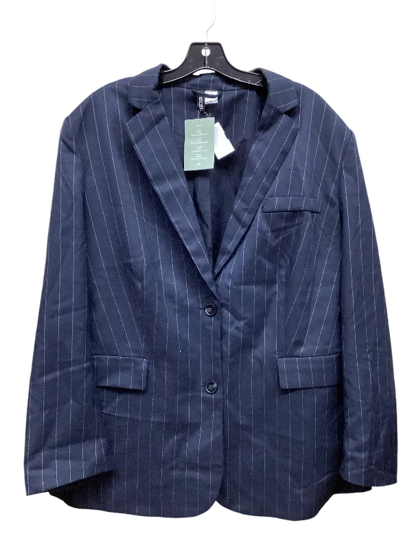 Blazer By Divided In Navy, Size: Xl