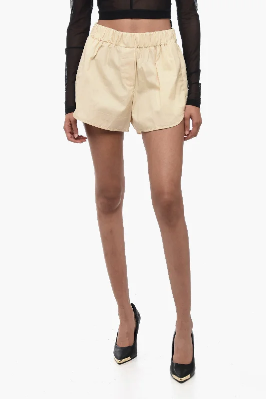 Exclusive Discounts RAMAEL Cotton Shorts with Elastic Waistband