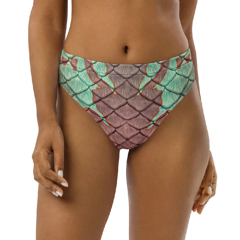 Chic Outfits The Nautilus Recycled High-Waisted Bikini Bottom