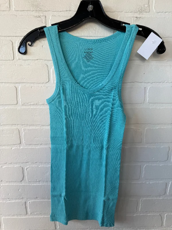 Top Sleeveless Basic By J. Crew In Blue, Size: S