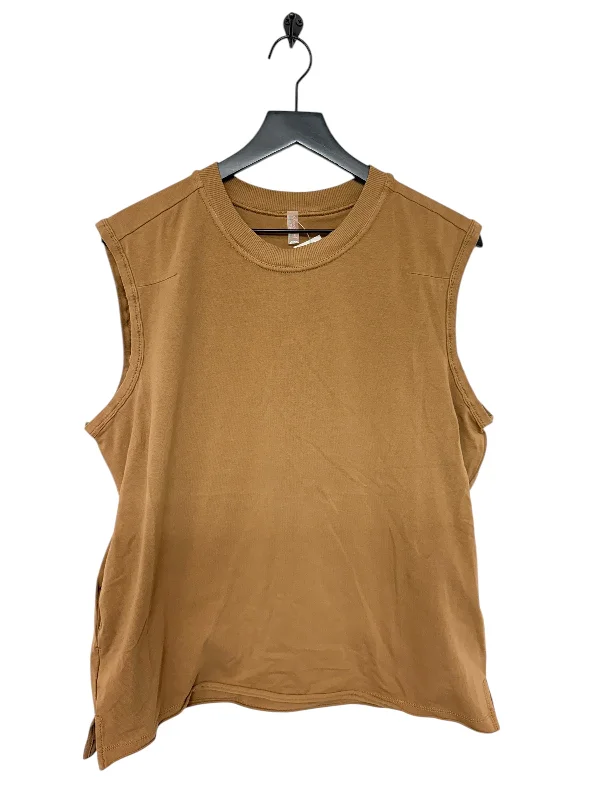 Top Sleeveless By Free People In Brown, Size: Xs