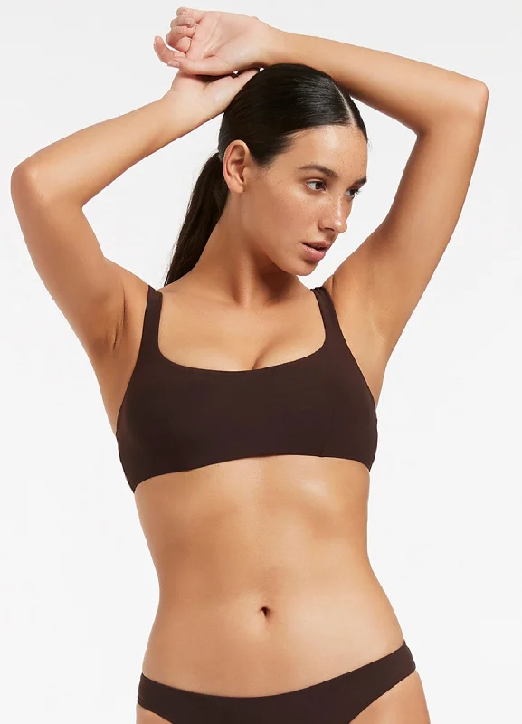 Inspired By You, Designed For You Jetset C_D Underwire Top - Chocolate