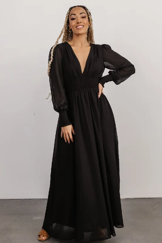 Latest Fashion Olivia Maxi Dress | Black