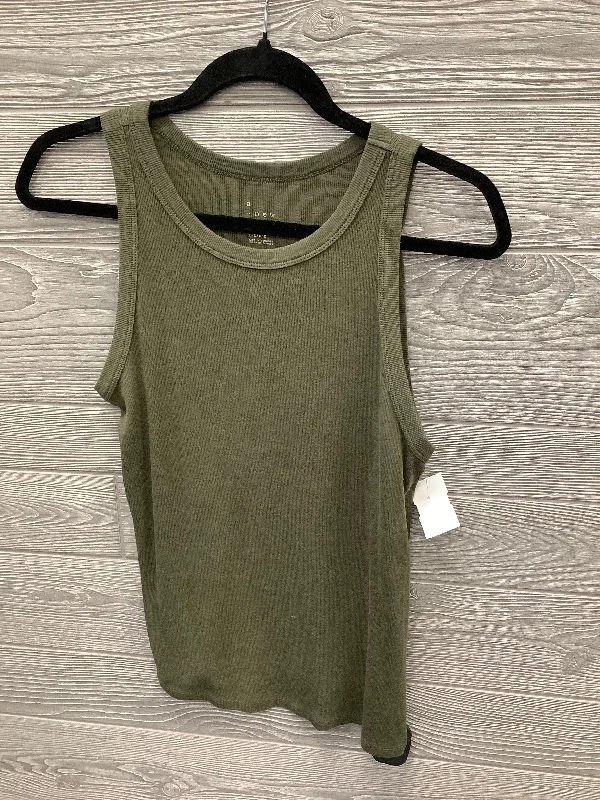 Top Sleeveless By A New Day In Green, Size: Xl