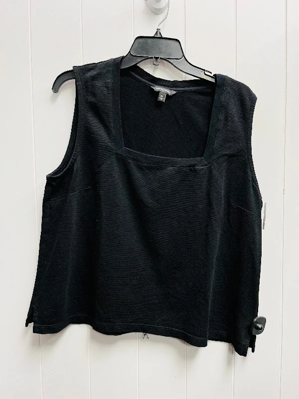 Top Sleeveless By Banana Republic In Black, Size: Xl