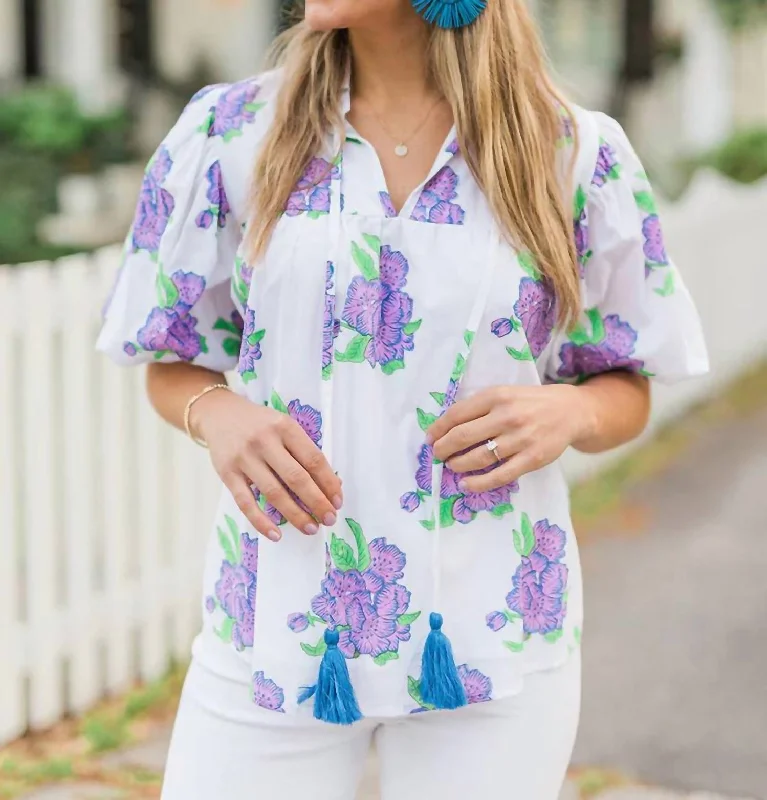 Latest Trends Middleton Blouse In Very Peri