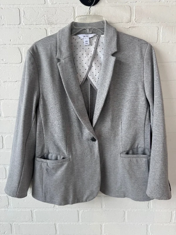 Blazer By Old Navy In Grey, Size: Lp