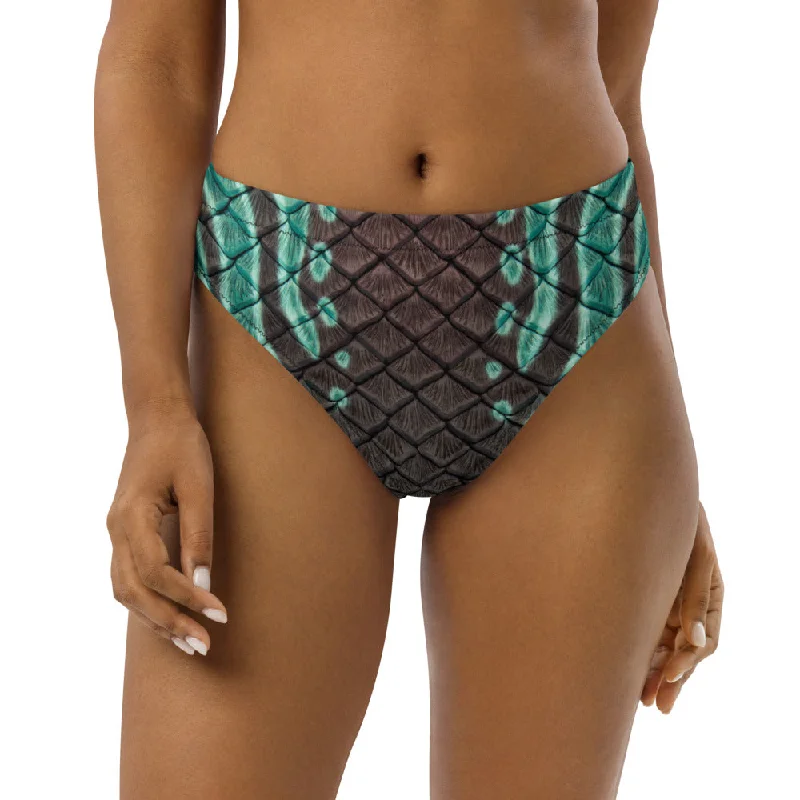 Wardrobe Upgrade Song of the Sea Recycled High-Waisted Bikini Bottom