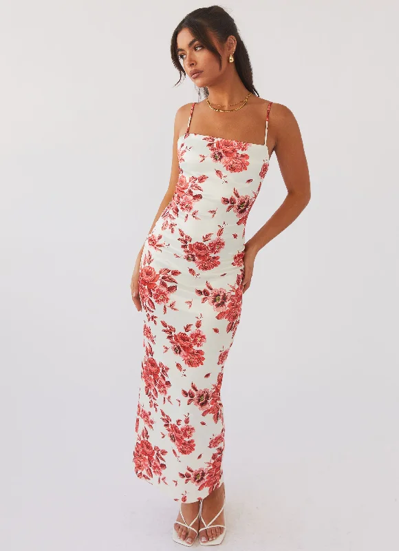 Seasonal Fashion Catalina Muse Maxi Dress - Rosa Floria