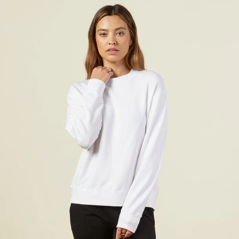 Huge Markdowns Supersoft Fleece Boyfriend Sweatshirt