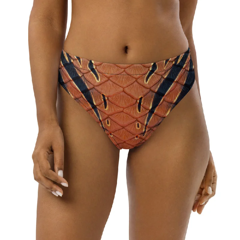 Day To Night Styles Dark Harvest Recycled High-Waisted Bikini Bottom