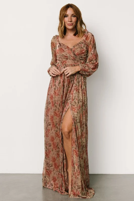 Holiday Sale Kirsi Maxi Dress | Rose Floral