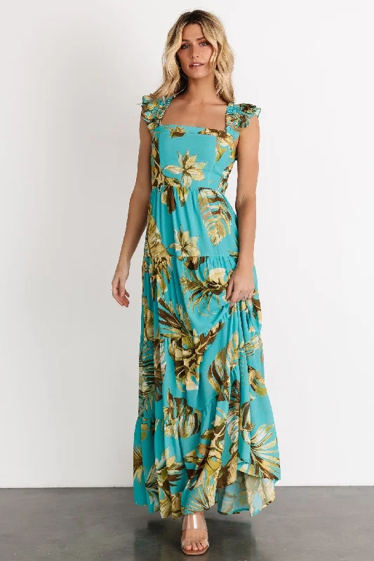 Shop Sales Encinitas Maxi Dress | Caribbean Blue Print