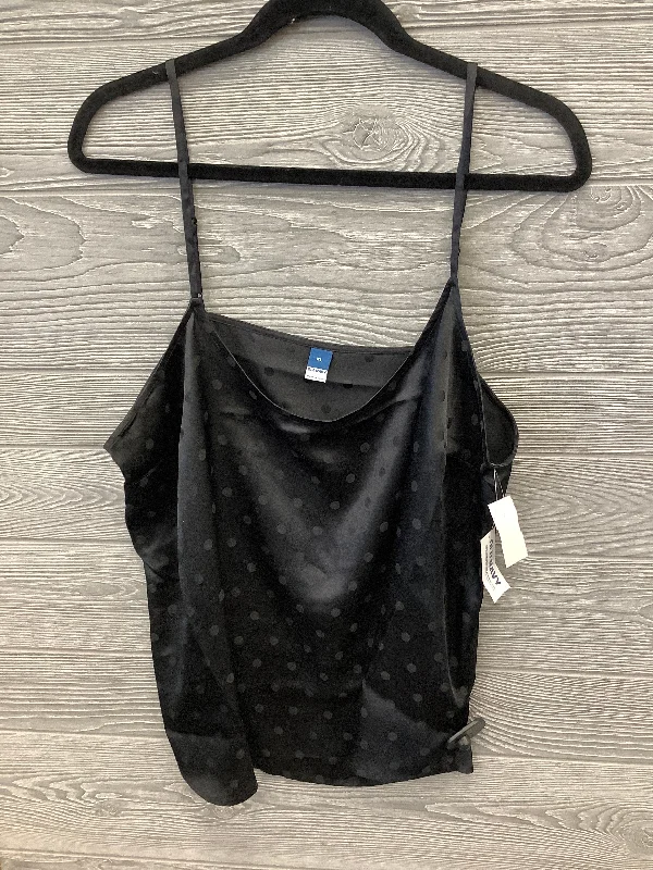 Top Sleeveless By Old Navy In Black, Size: Xl