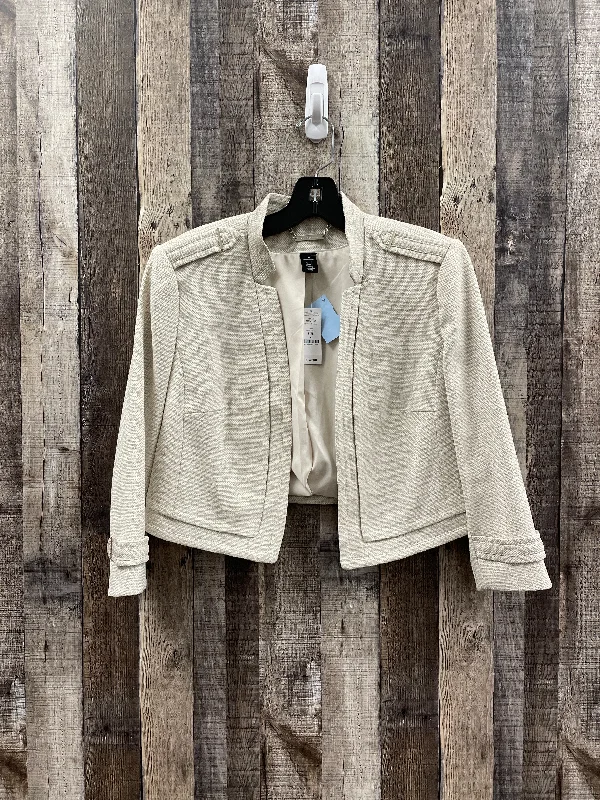 Blazer By White House Black Market In Beige, Size: 6