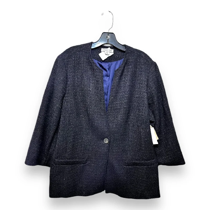 Blazer By Coldwater Creek In Black & Blue, Size: 18