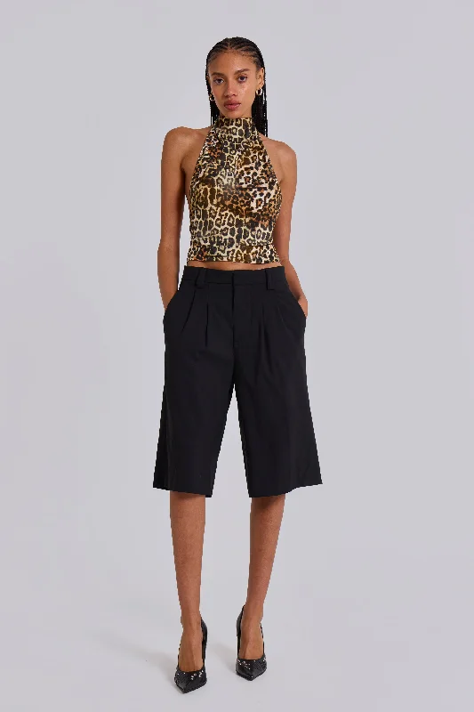 Versatile Wardrobe Essentials Black Goliath Tailored Shorts