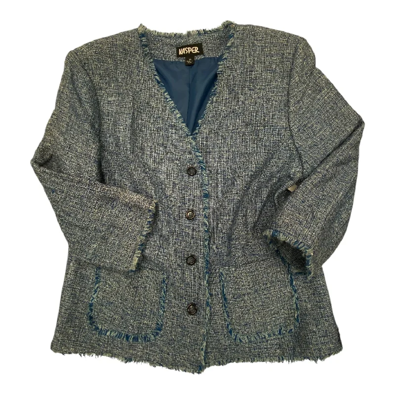 Blazer By Kasper In Blue, Size: M