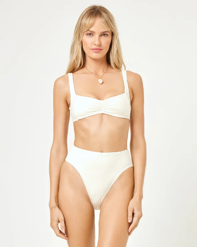 Big Discounts Effie Bikini Top - Cream