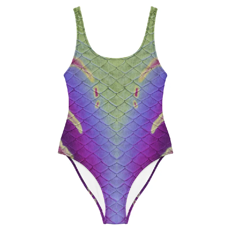 Graceful Fashion Unseelie Court One-Piece Swimsuit