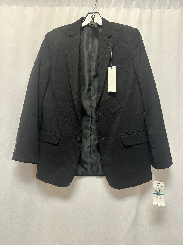 Blazer By Calvin Klein In Black, Size: Xl