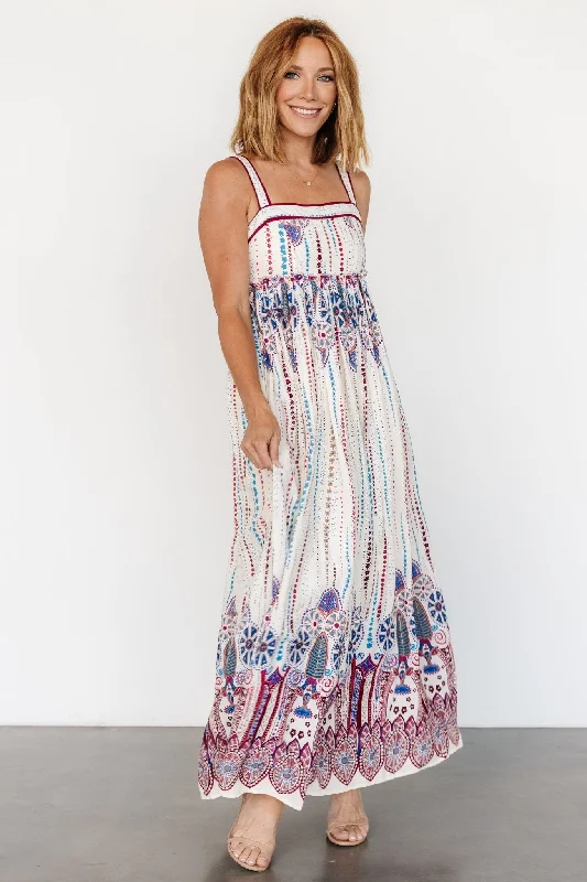 Discounts On Casual Weekend Styles Ivania Tank Maxi Dress | Cream Multi