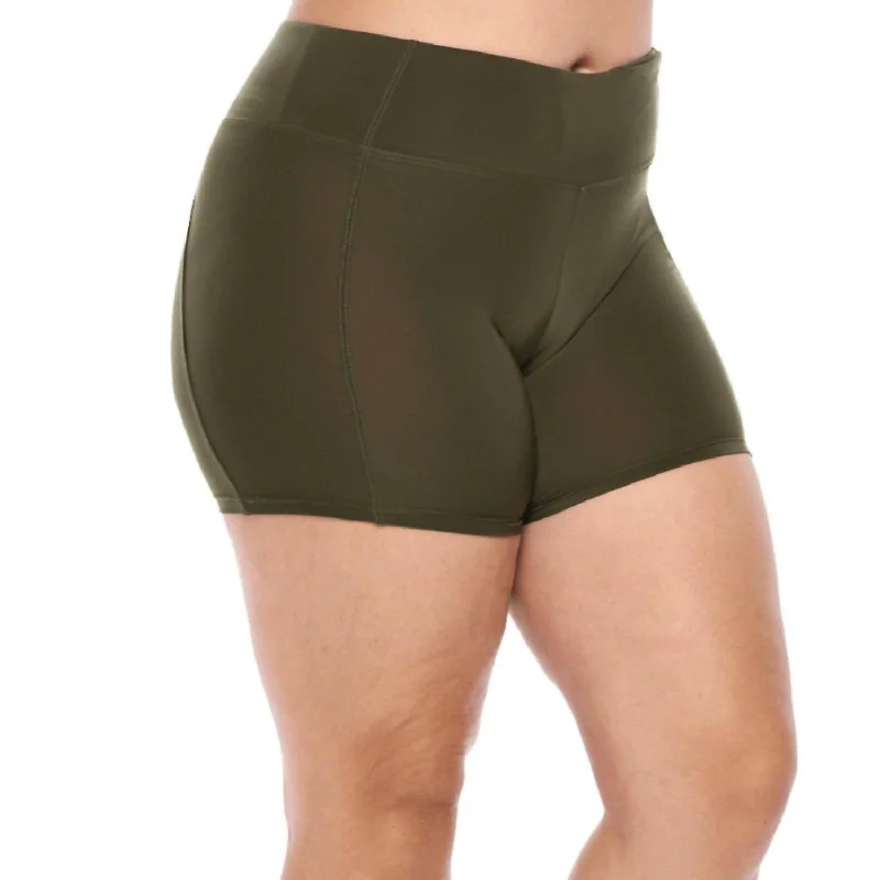 Unleash Your Fashion Women's Boxer Brief In Olive