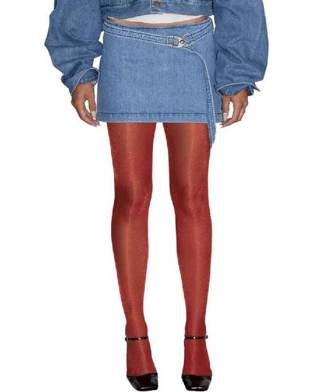 Luxury Fashion EB Denim Wrap Mini Skirt