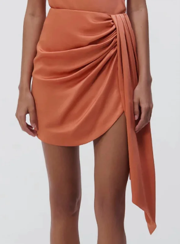 Mid Season Sale Mae Skirt In Coral