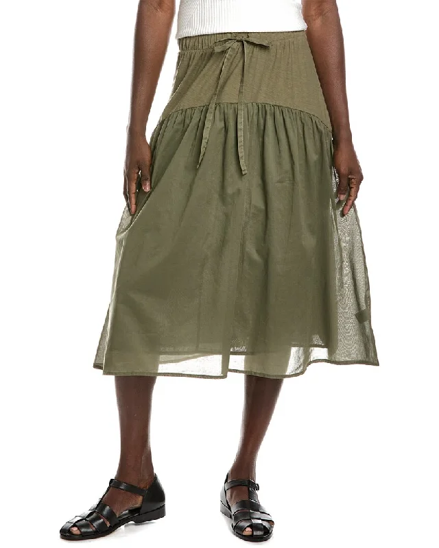 Minimalist Office - Ready Style Nation LTD Helena Combo Midi Skirt