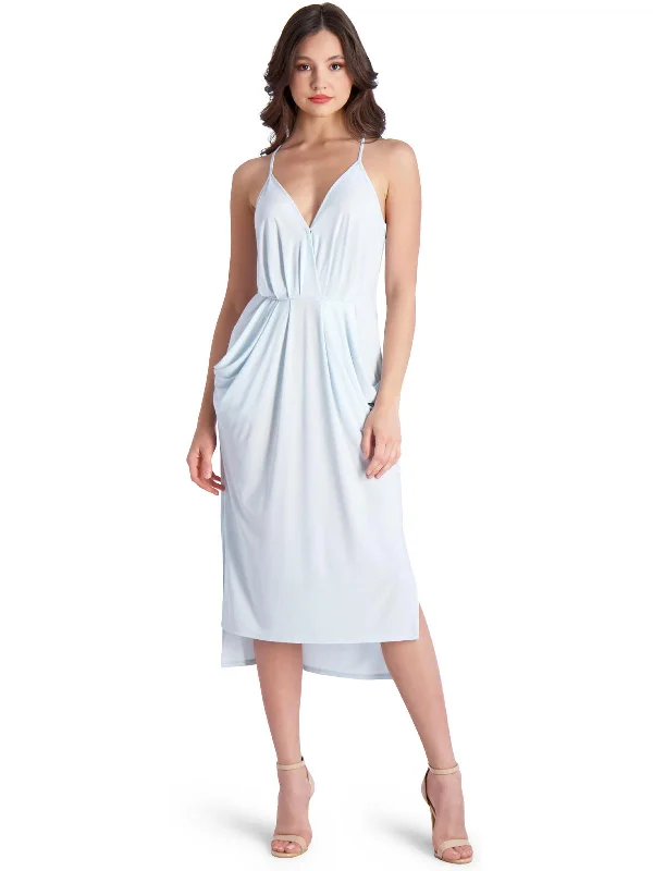 Crazy Discounts, Hurry Up Della Womens Casual Sleeveless Midi Dress