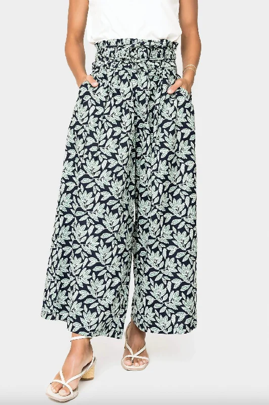 Seize Bargains Arielle Pant In Forest Navy