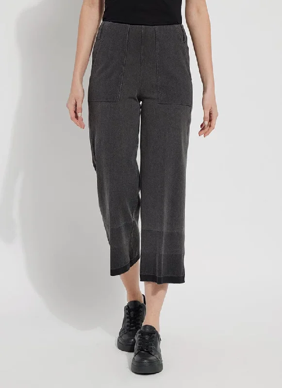 Hot Picks Cropped Wide Leg Denim