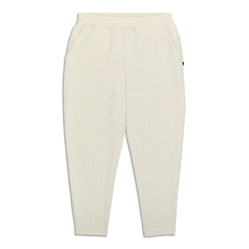 Preppy Style lululemon Lab Textured Grid High-Rise Jogger - Resale