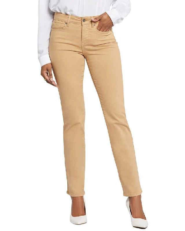 New In This Season NYDJ Marilyn Straight Hazel Wood Jean