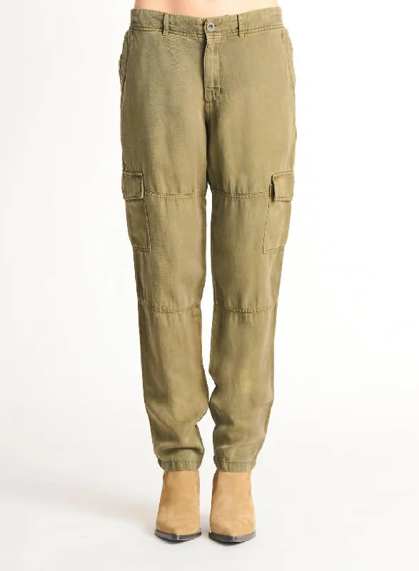 Huge Savings On Parisian Styles Straight Leg Cargo Pant In Olive