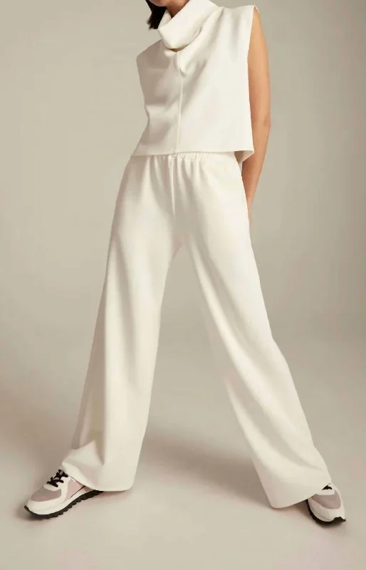 Massive Savings Tessa Wide Leg Pant In Cream