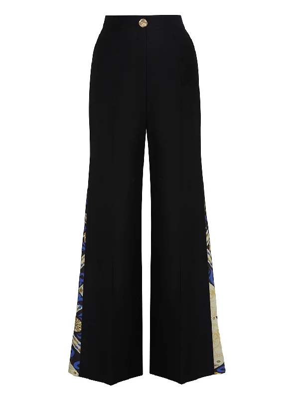 Daily Deals Wide-Leg Satin Pants